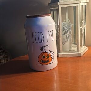Peanuts Halloween Dog TreatCanister